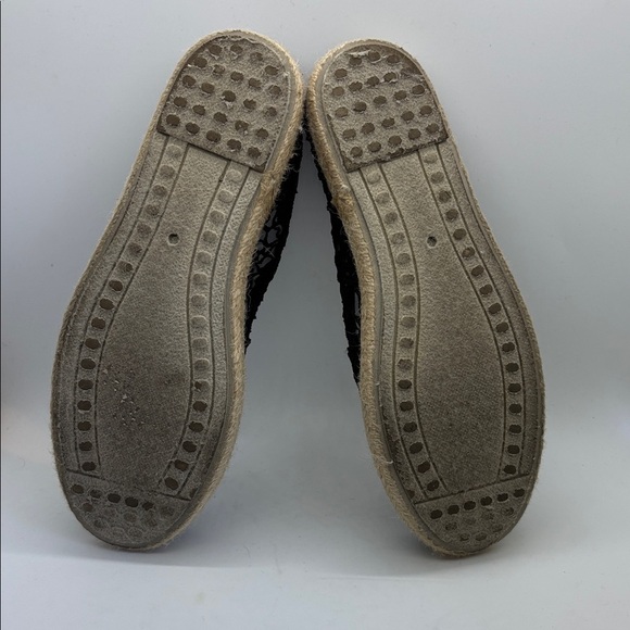 Rocket Dog Black Lace Espadrilles Size 7.5 - Picture 6 of 10